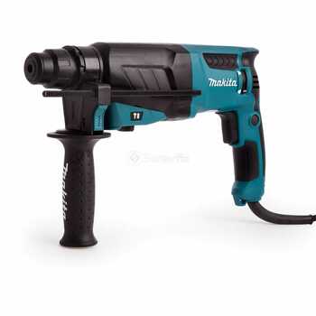 Makita HR2630: Rotary Hammer 26mm / 800W / 3-Mode / 0-1200 rpm