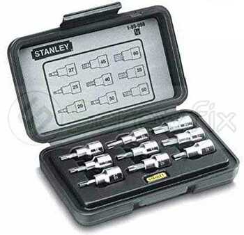 9 PC 1/2" DR  TORX BIT SOCKET SET