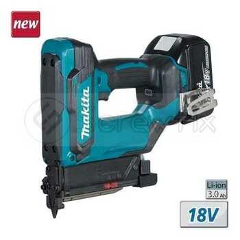 Makita DPT353RFE: Cordless Pin Nailer (18V LXT Li-Ion)