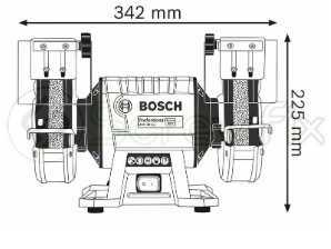 Bosch GBG 35-15 Professional Double-Wheeled Bench Grinder