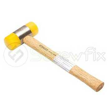 SOFT FACE HAMMER W/WOOD HANDLE, 45MM