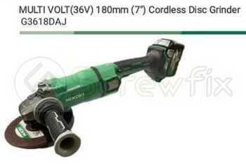 G3618DAJ - MultiVolt 36V 180mm Cordless Disc Grinder