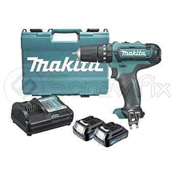 HP331DWYE: 10MM Cordless HAMMER DRIVER DRILL / MASONRY 8MM / 1.1KG