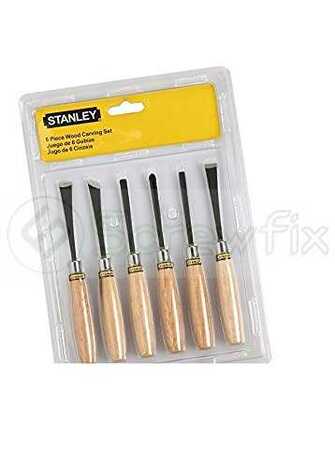 WOOD CHISEL 1/4 SET 6-PIECE