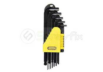 Stanley HEX Key Set, 12PCS, Imperial , L/ARM