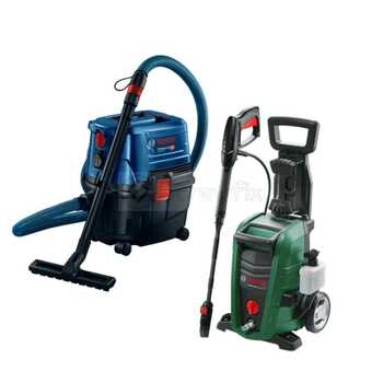 Combo Bosch Pressure Washer & Vacuum Cleaner