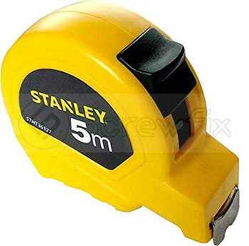 Stanley Short Tape Rules 5m/16' x 19mm