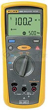 Fluke 1503 Insulation Resistance Meter: 1kV Insulation Tester - 500V, 1000V