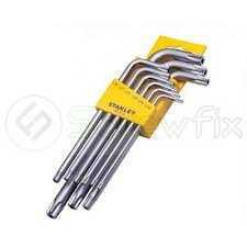 9PC LONG TORX KEY SET (T10 TO T50)