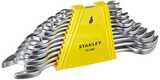 Stanley Double Ended Spanner Set - 12Pcs
