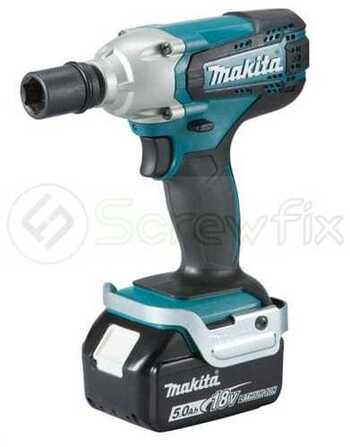 DTW190SFE3: Cordless Impact Wrench 1/2"(12.7MM) / M8-M16 / 0-3000 IPM / 0-2300 RPM / 190 N.m