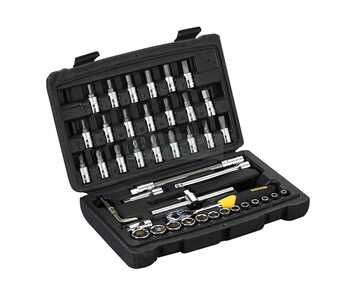 Stanley 46PC 1/4 SQ. DR. SOCKET & BIT SET