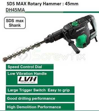 DH45MA - SDS MAX 45mm Rotary Hammer