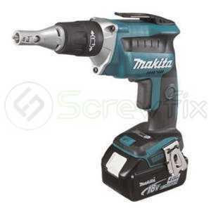 DFS251RFE: 18V Li-ion Screwdriver (2 Batteries)