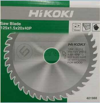 HiKOKI 5" TCT Saw Blade (Wood)